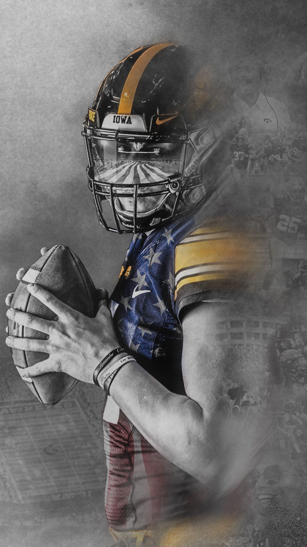 1242x2208 Iowa Hawkeyes Football Wallpaper 33