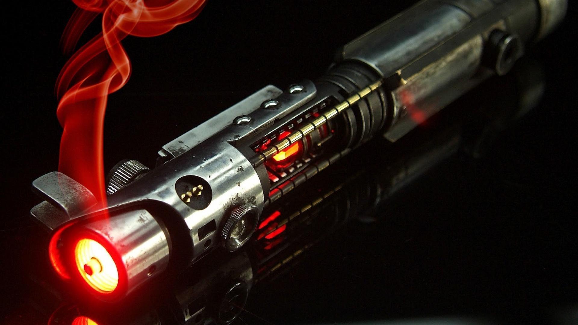 Red Lightsaber Wallpaper