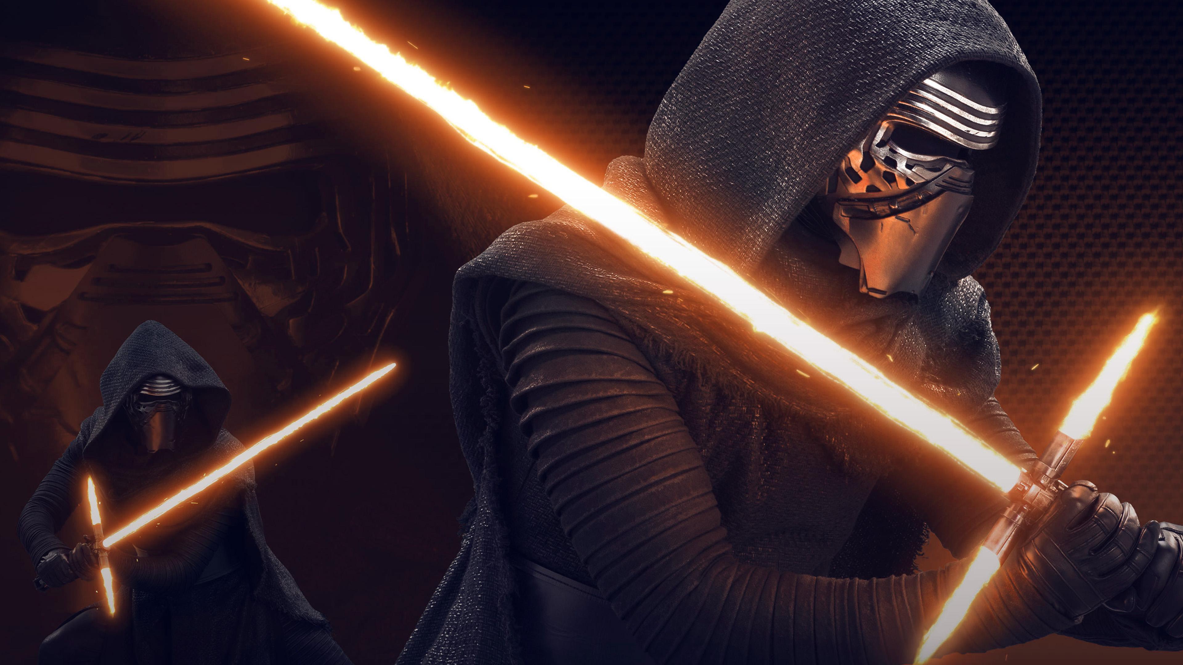 3840x2160 Kylo Ren Wallpaper