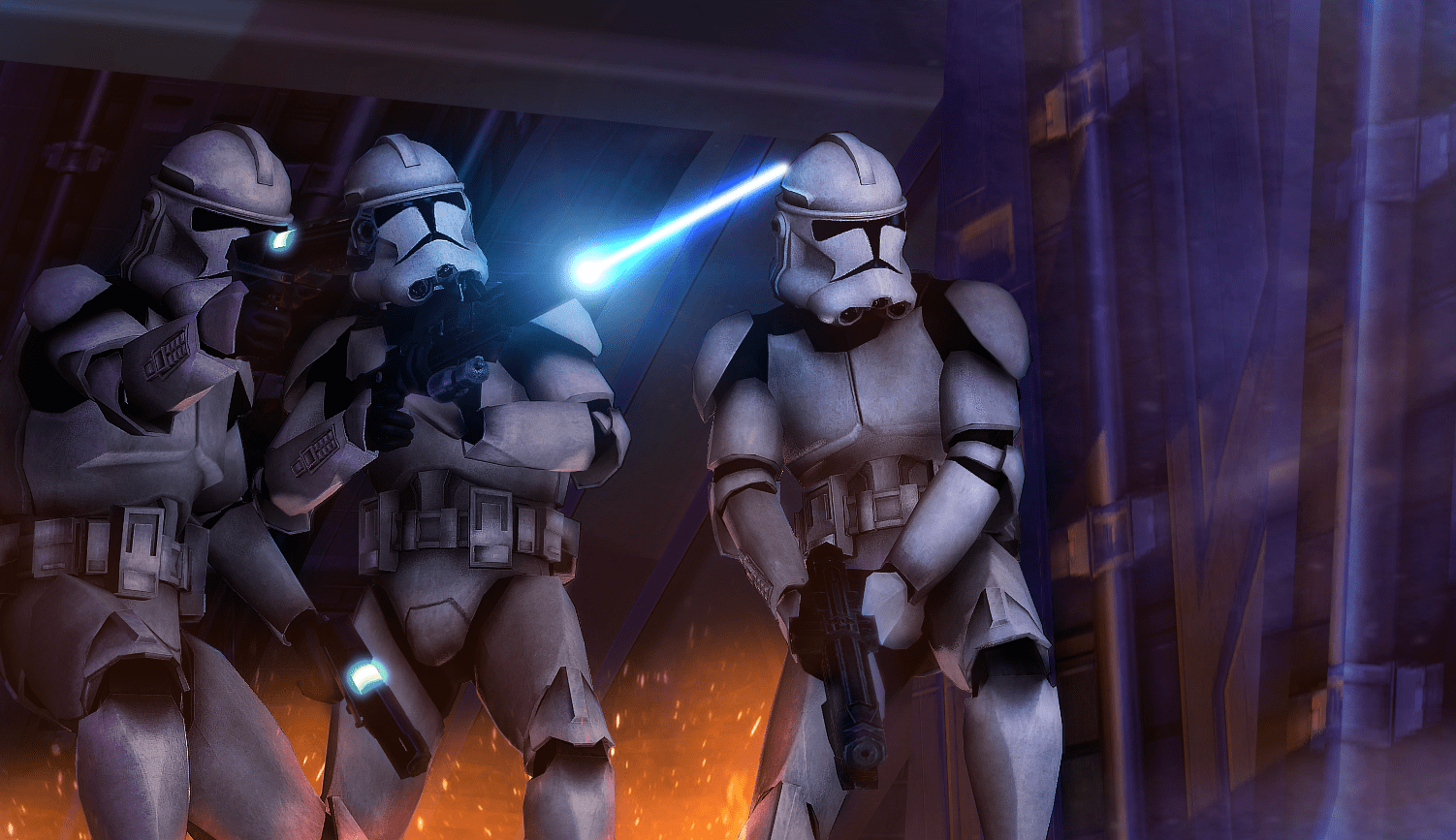 1502x867 Epic Clone Wars Wallpaper