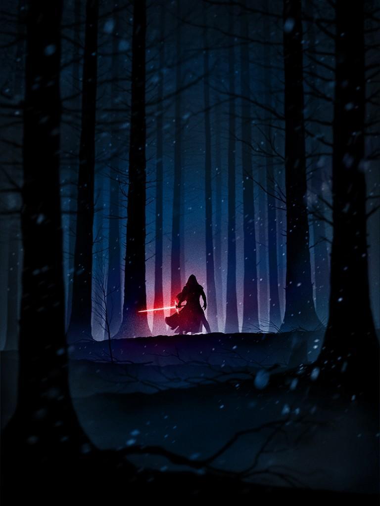 768x1024 Kylo Ren Wallpaper for Android