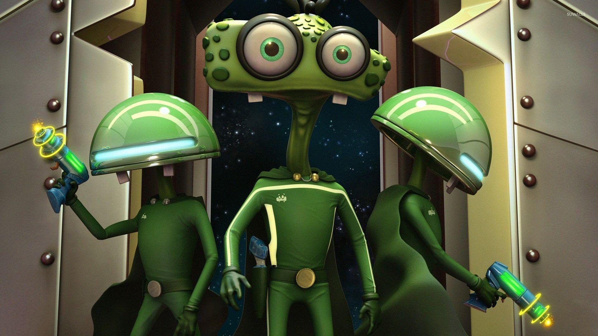 Funny Alien Wallpapers - Top Free Funny Alien Backgrounds - WallpaperAccess
