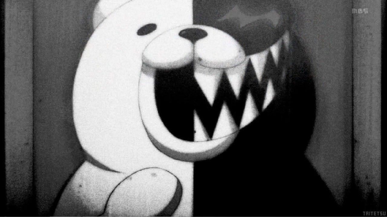1280x720 Monokuma for Wallpaper Engine + Links