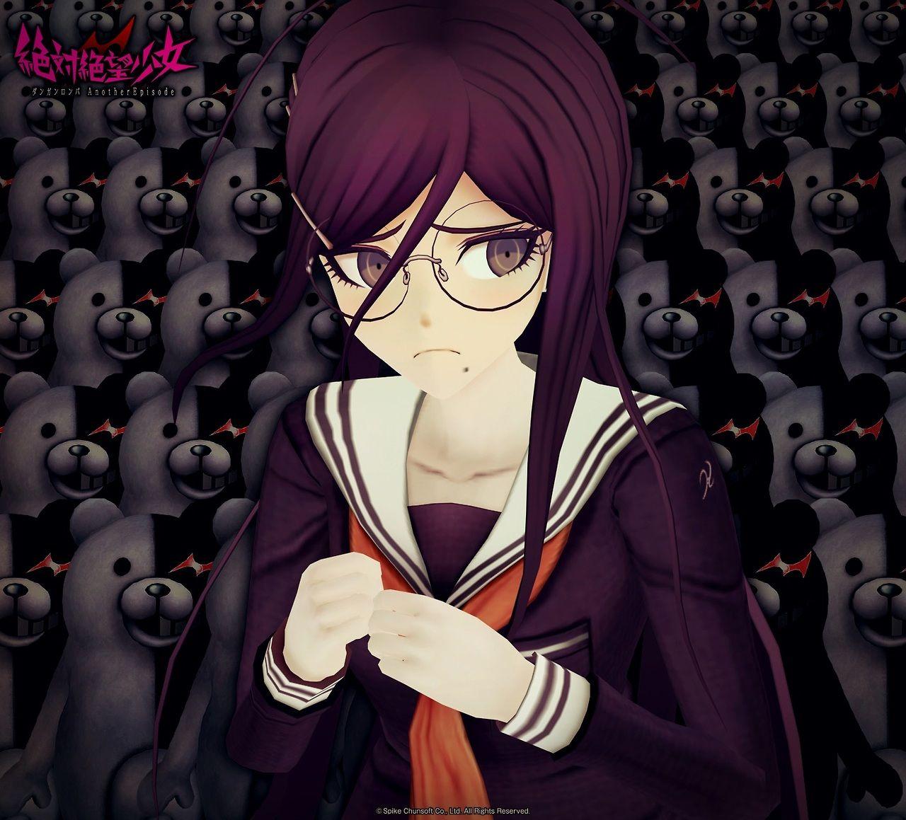 1280x1159 Toko Wallpaper In Monokuma Another Episode