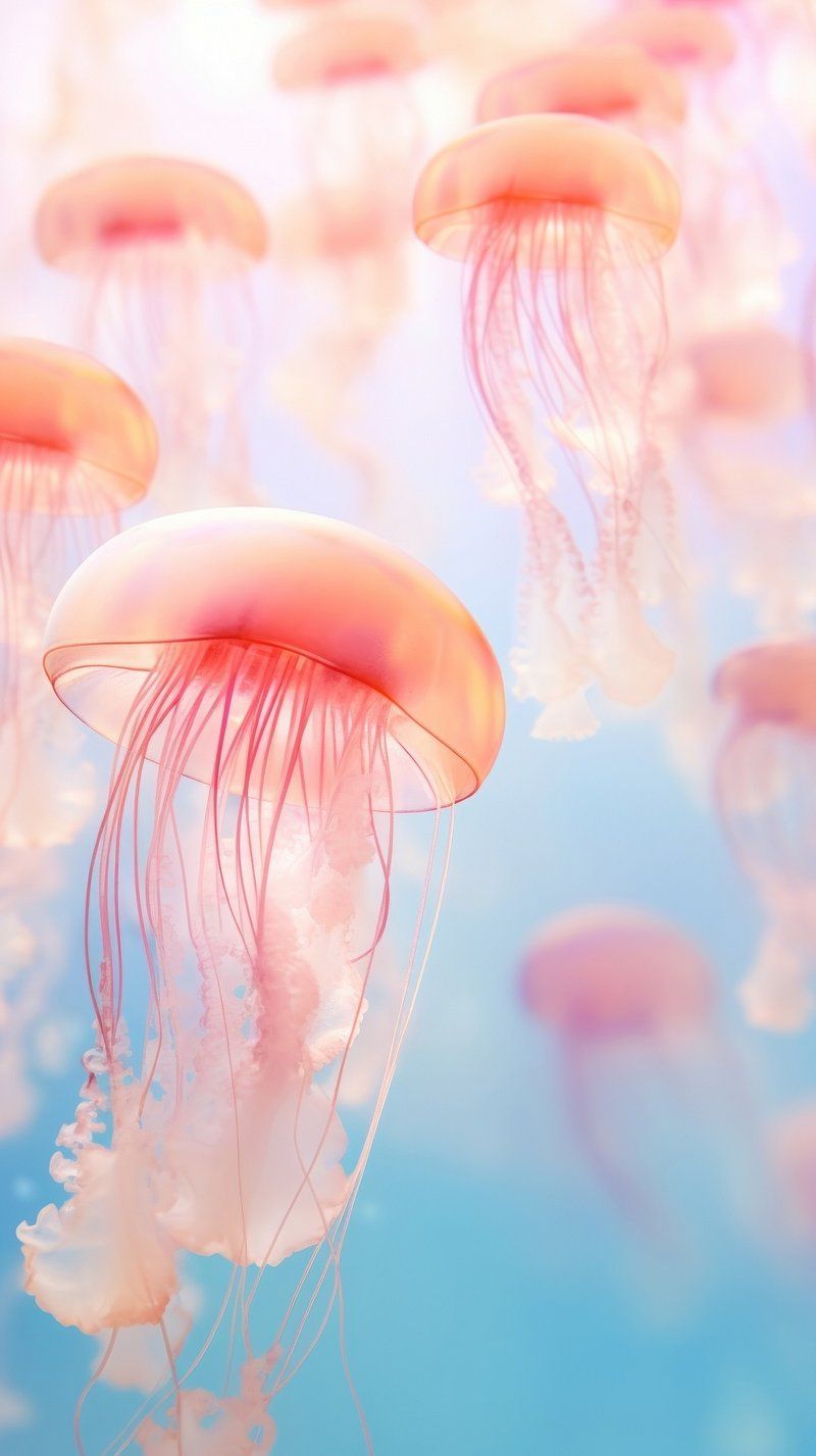 800x1427 Jellyfish Wallpaper Image. Free