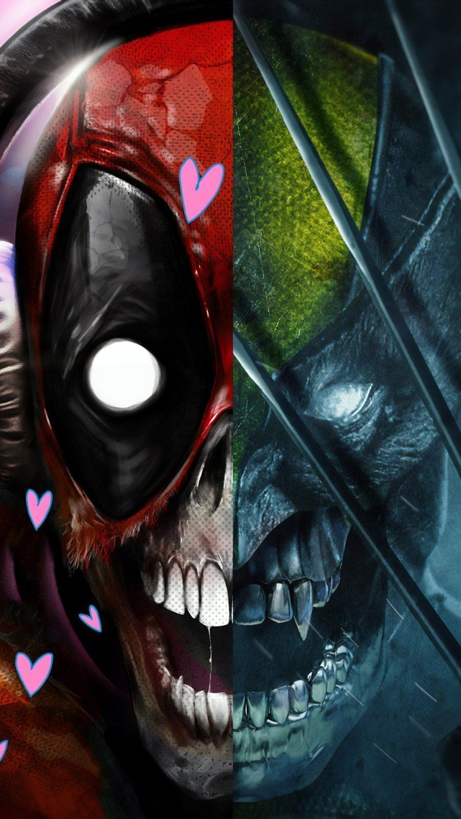 900x1600 Deadpool x Wolverine iPhone Wallpaper
