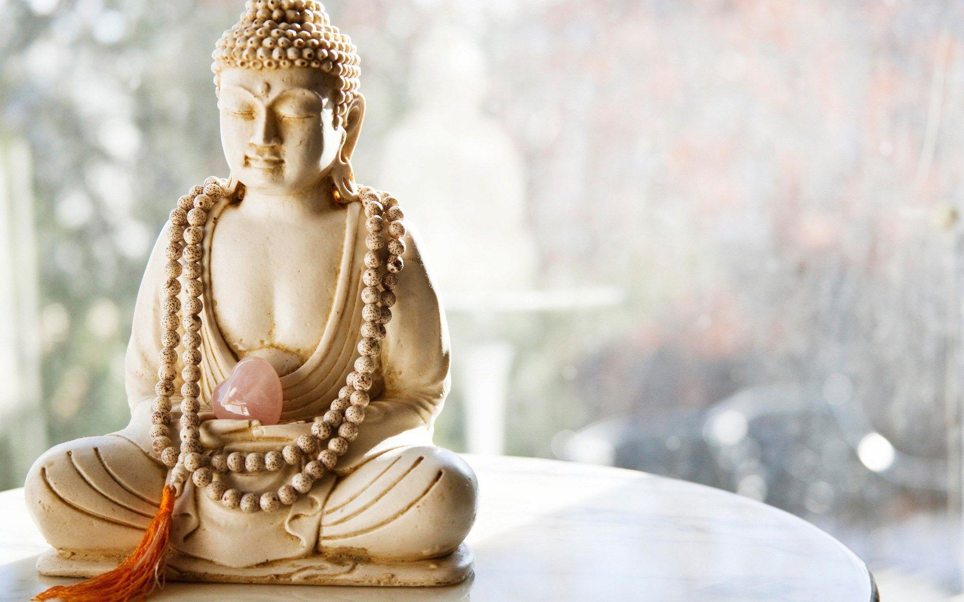 1920x1200 Buddha Lotus Wallpaper