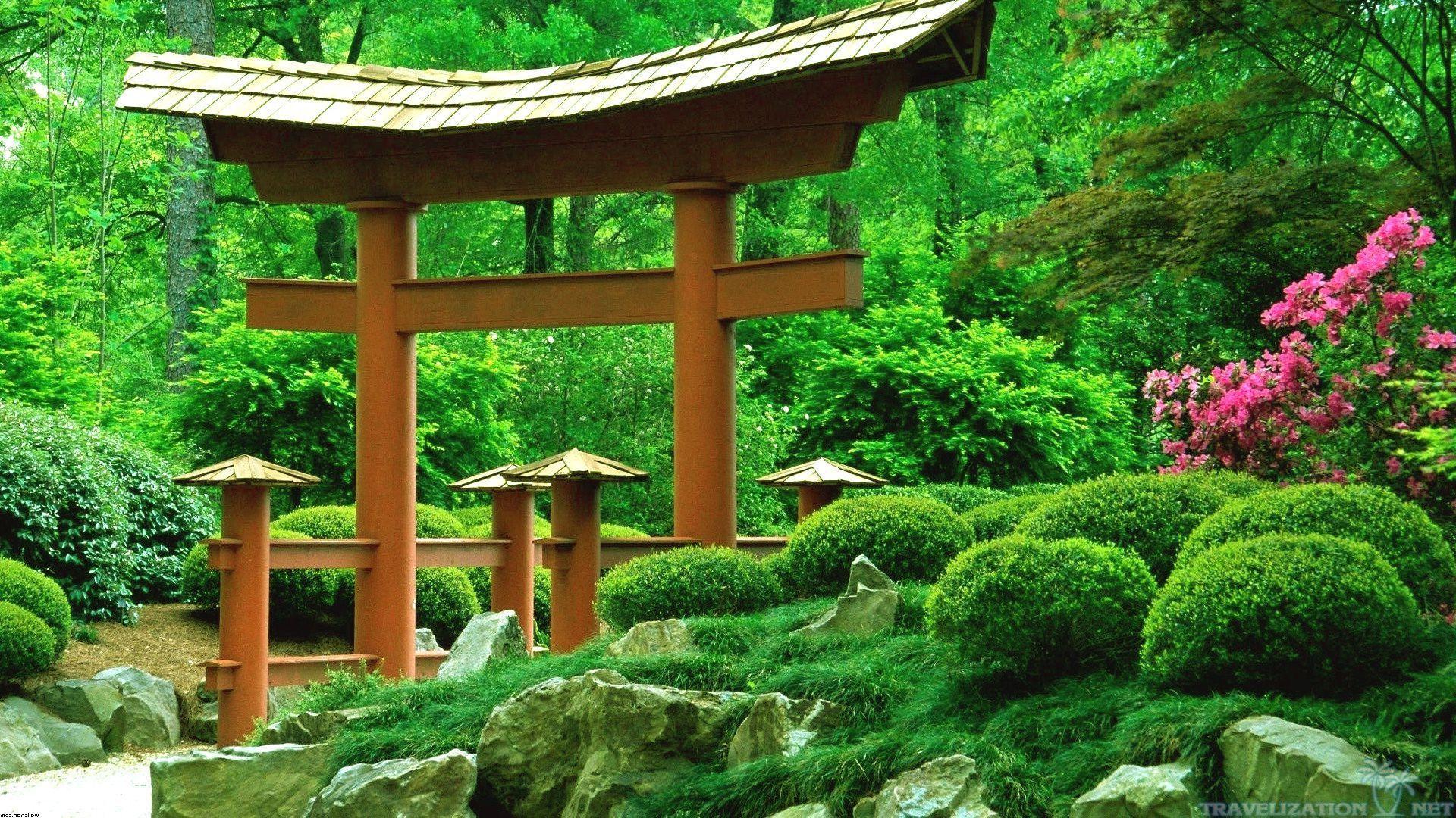 1920x1080 Taoian Japan Garden Wallpaper 1920x1080. Japanese Gardens