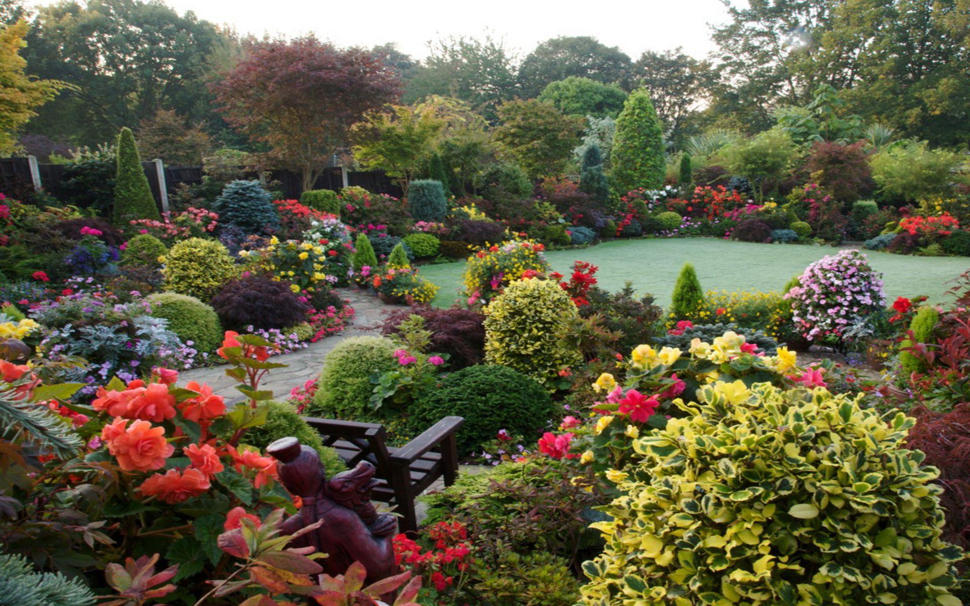 1920x1200 Garden Wallpaper For Desktop