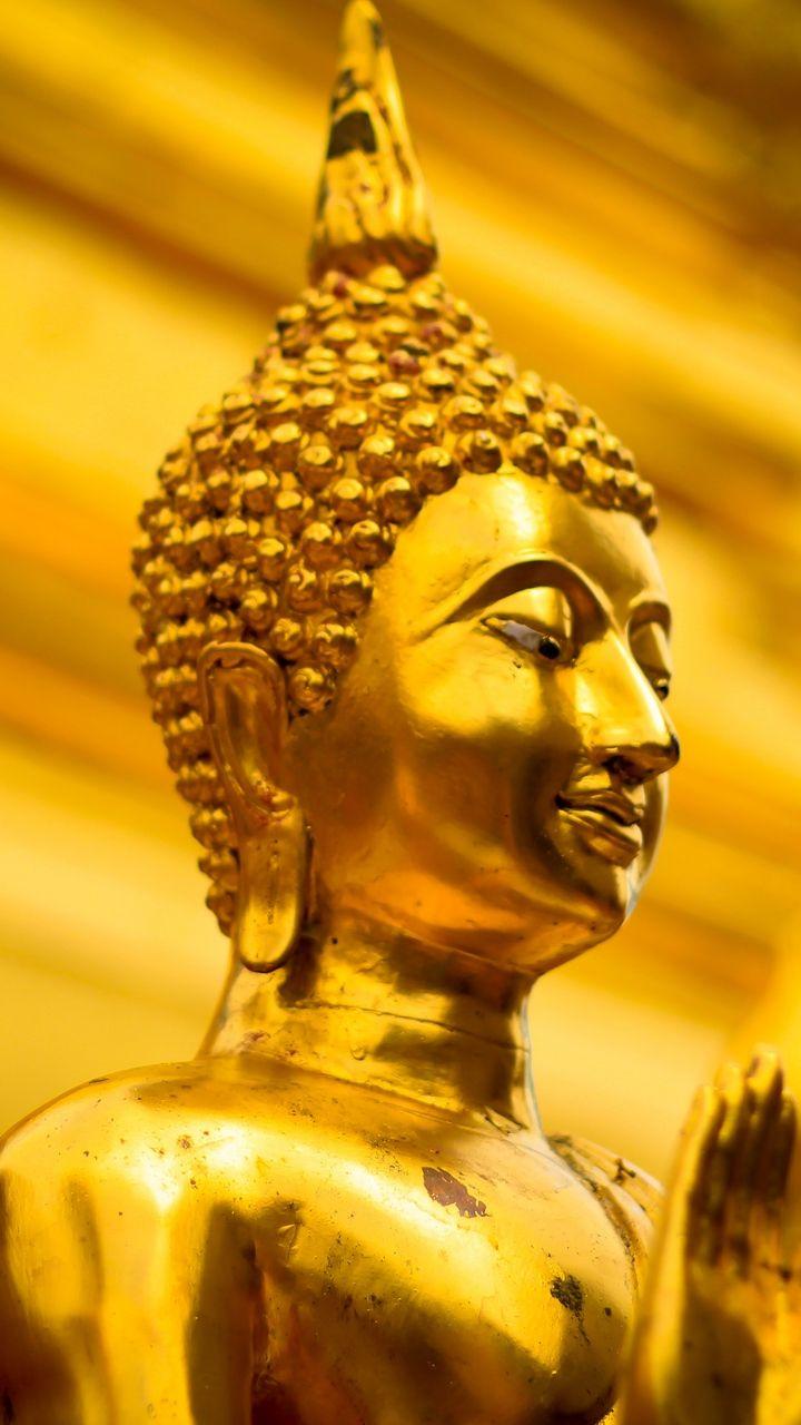 720x1280 Download wallpaper 720x1280 buddha, statue, buddhism, religion