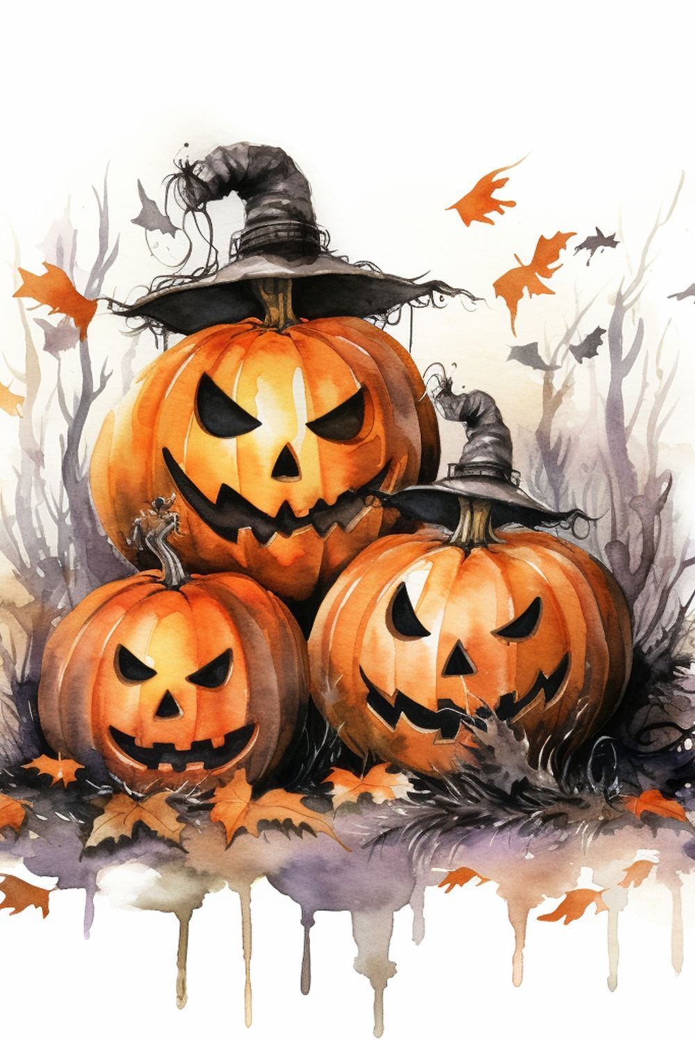 1000x1500 wallpaper halloween 3D