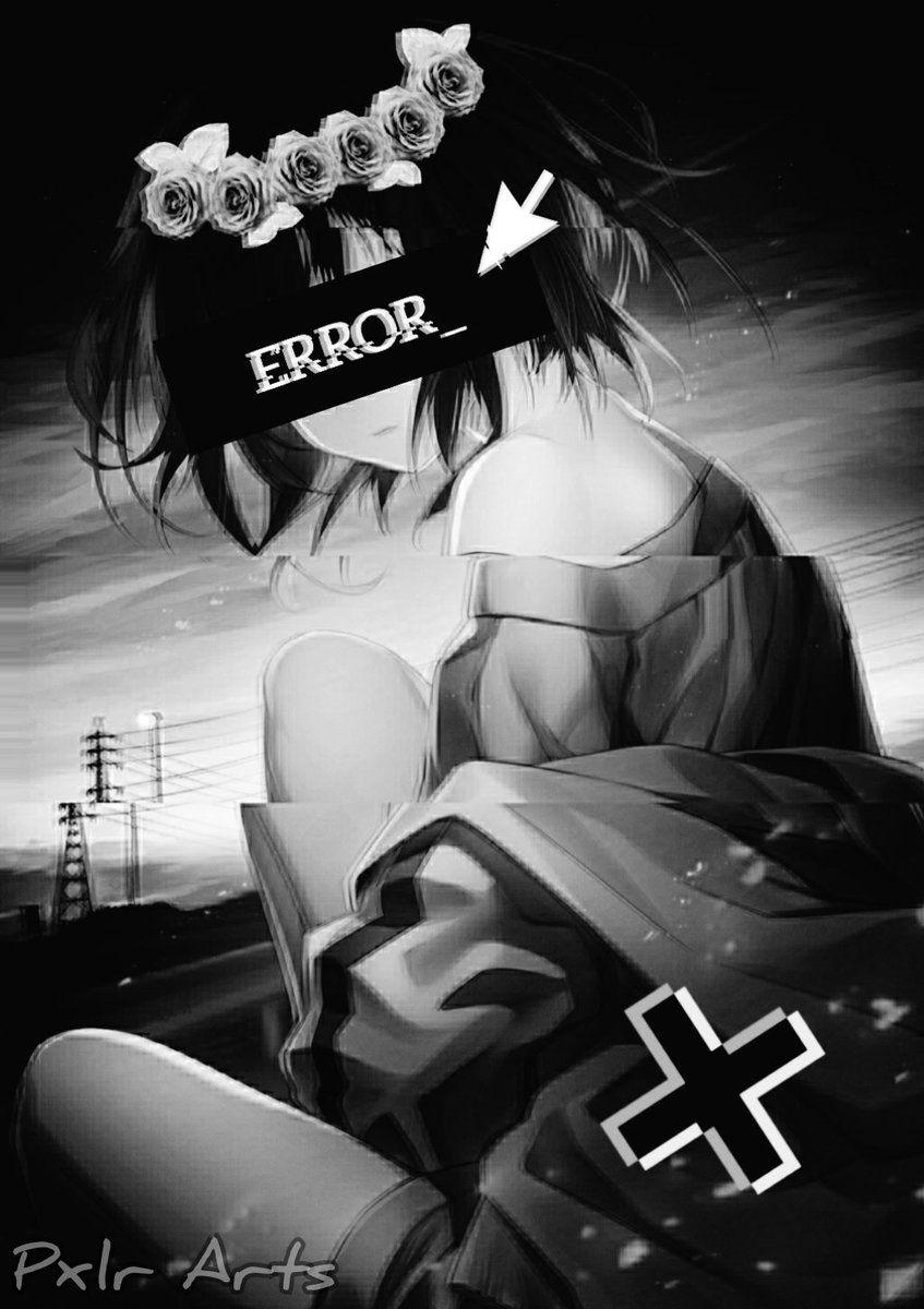 847x1200 Ai Chan ( Konny ) Depressed Girl ♥ #depression # Depressed #editing #anime #glitch #wallpaper