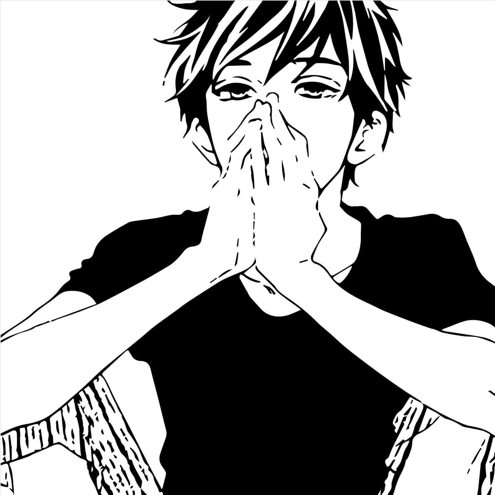 1900x1900 Rhartisticcom Sketch Boy And Rhgdpictureus Anime Wallpaper