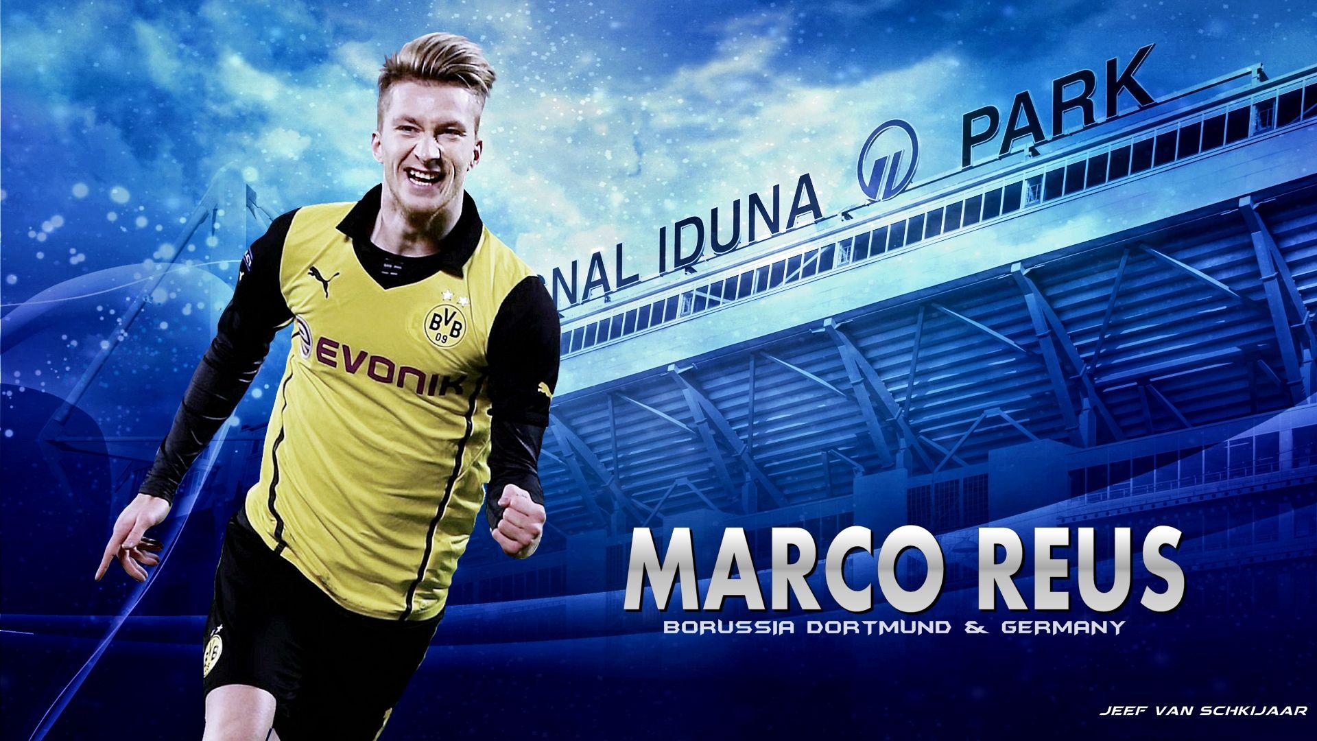Download wallpapers Marco Reus, 4k, art, Borussia Dortmund, German football  player, splashes of paint, grung…