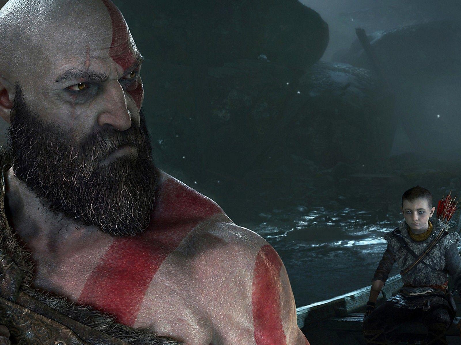 1600x1200 God Of War For Playstation Of War 2018 Kratos