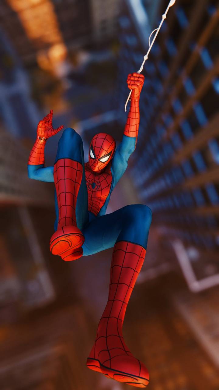Hình nền Spider Man Ps4 720x1280