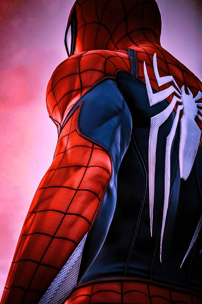 853x1280 Spiderman PS4 Wallpaper