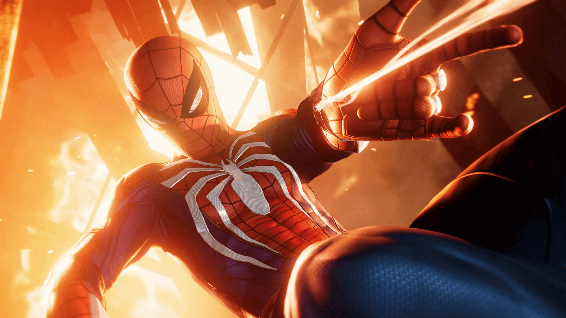 1920x1080 Spider Man PS4 Wallpaper