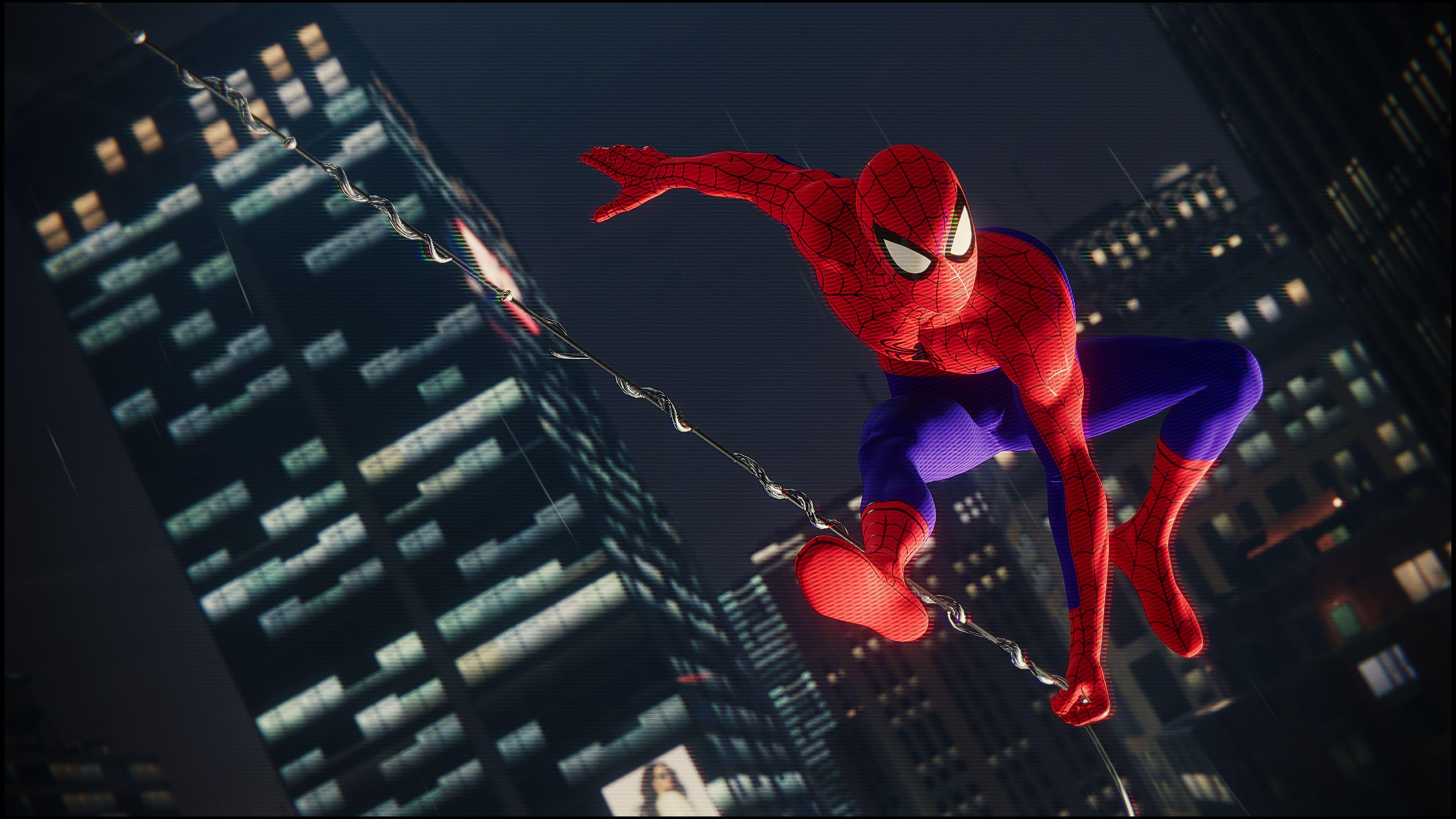 3840x2160 Spiderman 4k Ps4 Game 2018, HD Games, Hình nền 4k, Hình ảnh