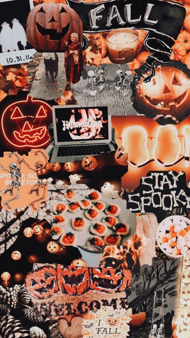 735x1310 Trendy October & Halloween Wallpaper