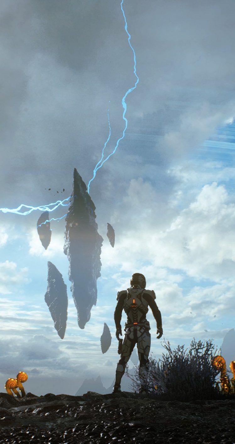 748x1412 Mass Effect: Andromeda, Bioware, Phone, Electronic Arts, Video