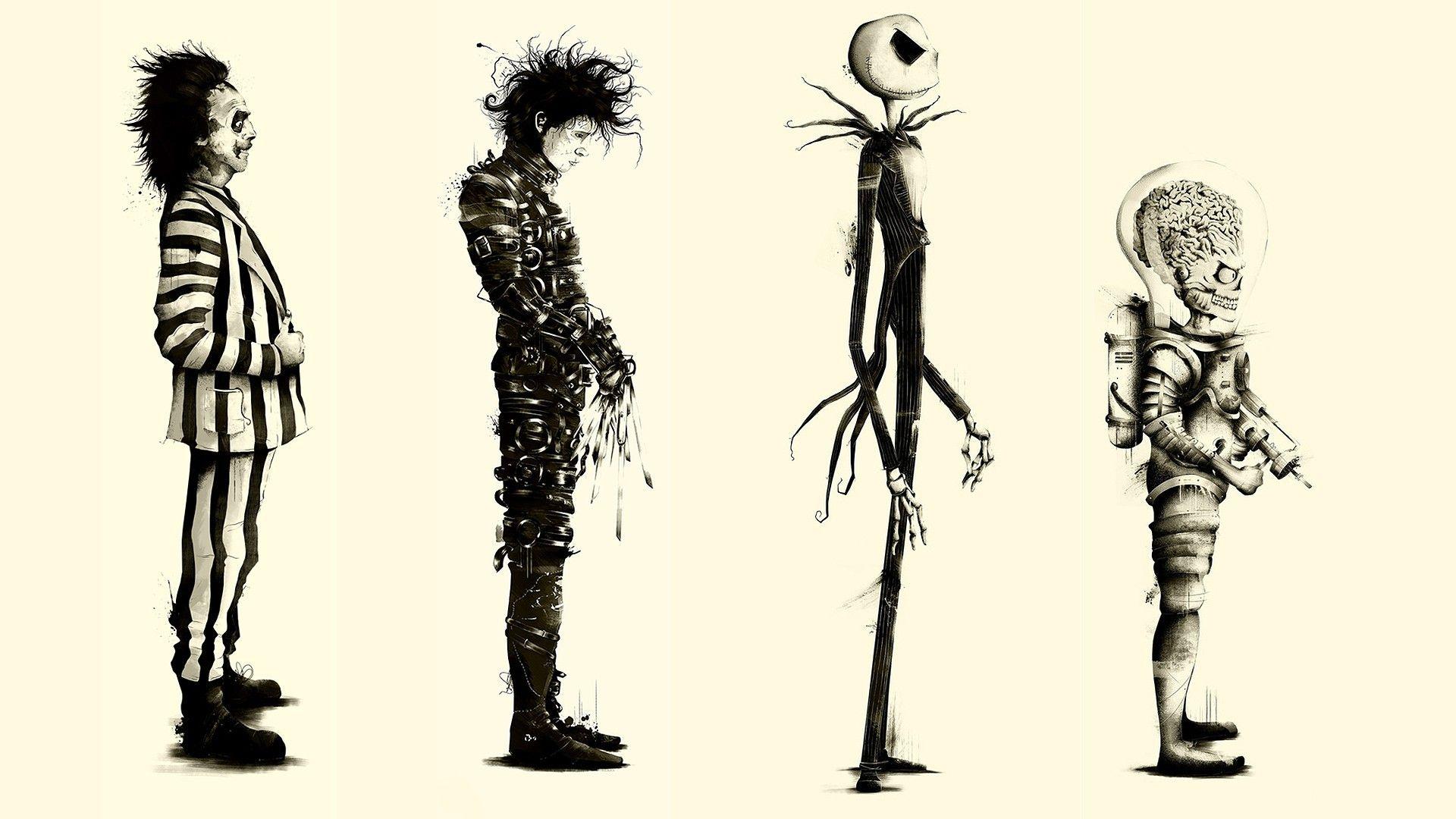 1920x1080 Tim Burton Wallpaper
