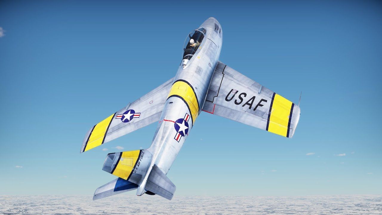 1280x720 Sabres Are Cool. F 86F 25 Sabre And A