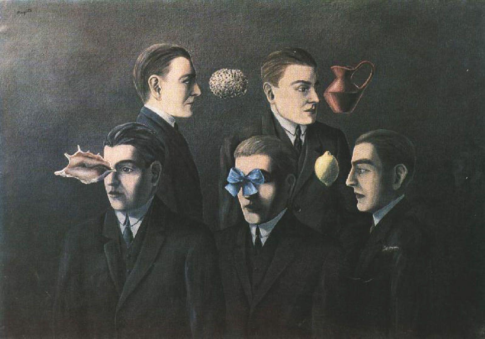 1544x1080 The Familiar Objects surrealist rene magritte art wallpaper