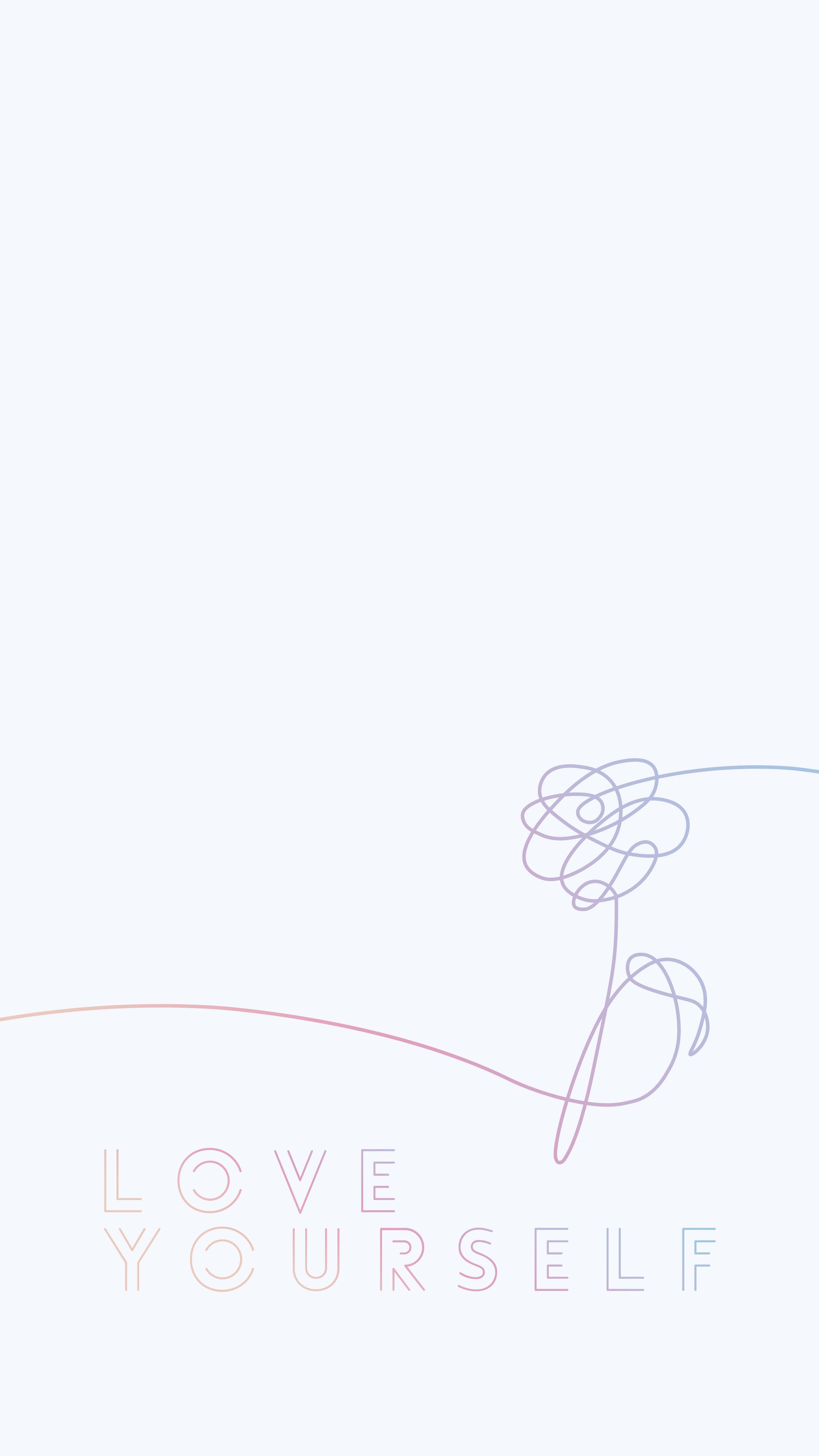 2560x4551 Love Yourself Desktop Wallpaper HD