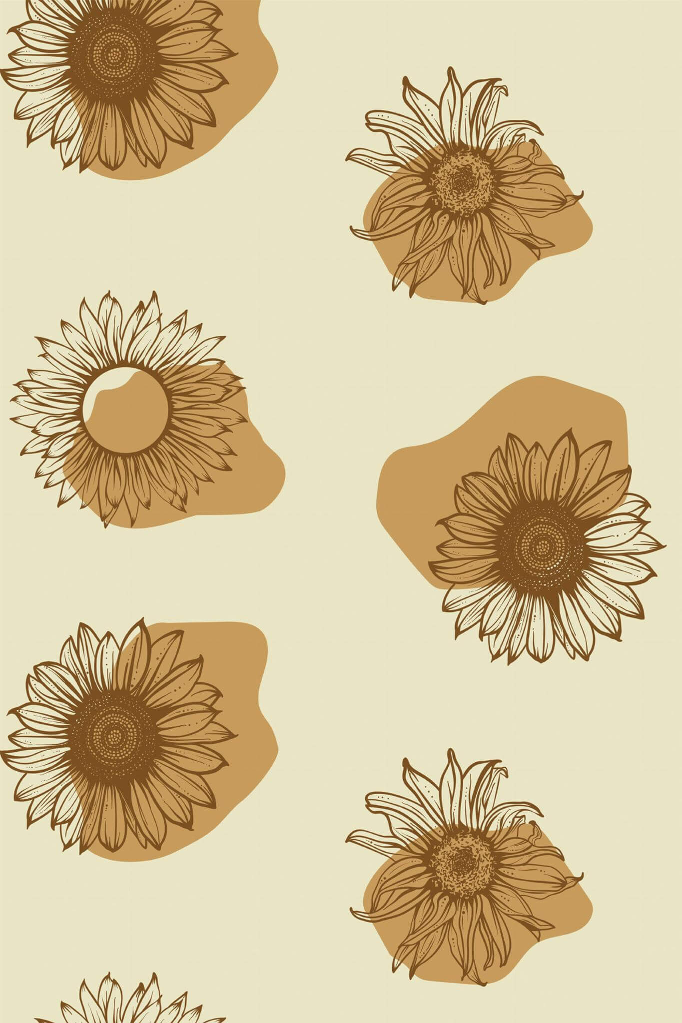 Geometric Sunflower Wallpapers - Top Free Geometric Sunflower