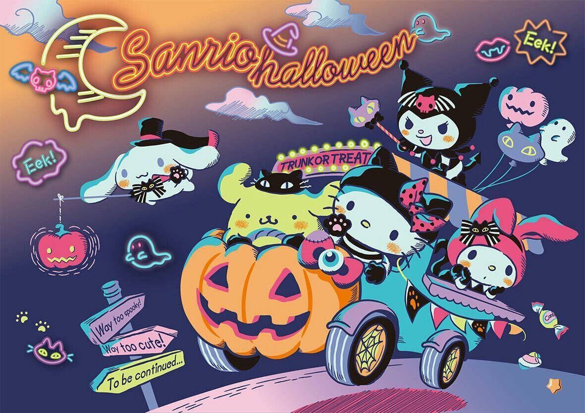 1181x835 Hello Kitty Halloween Wallpaper