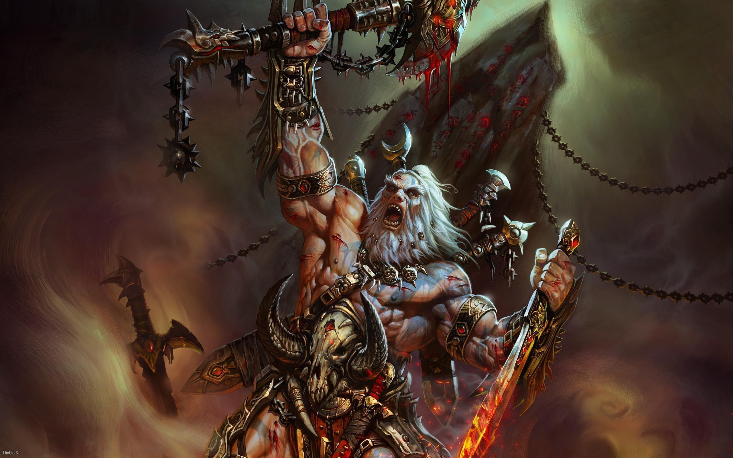 2560x1600 Download the Diablo 3 Warrior Wallpaper, Diablo 3 Warrior iPhone