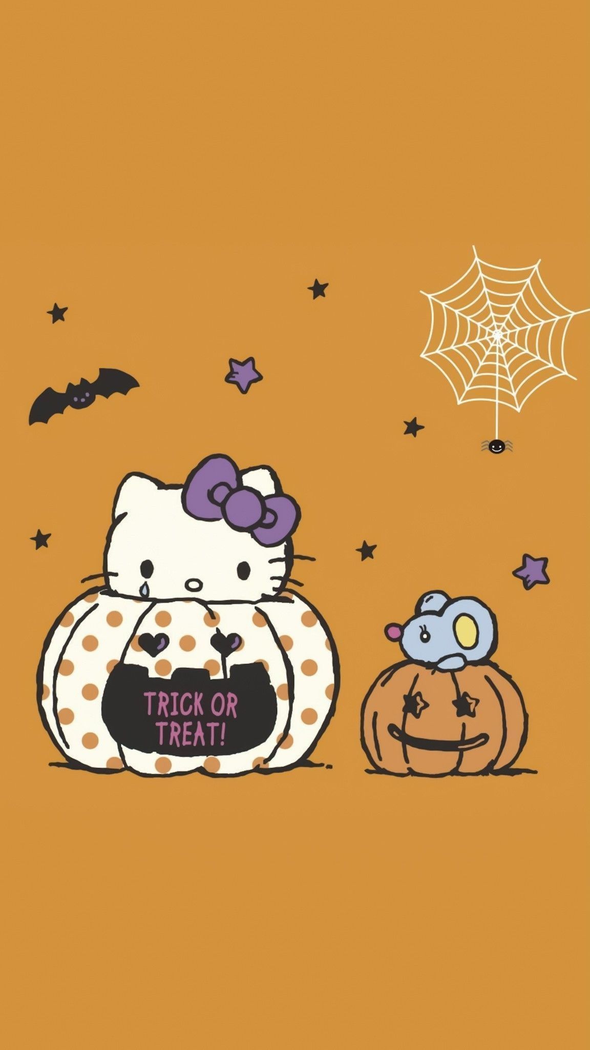 1152x2048 Hello Kitty Halloween Wallpaper 21