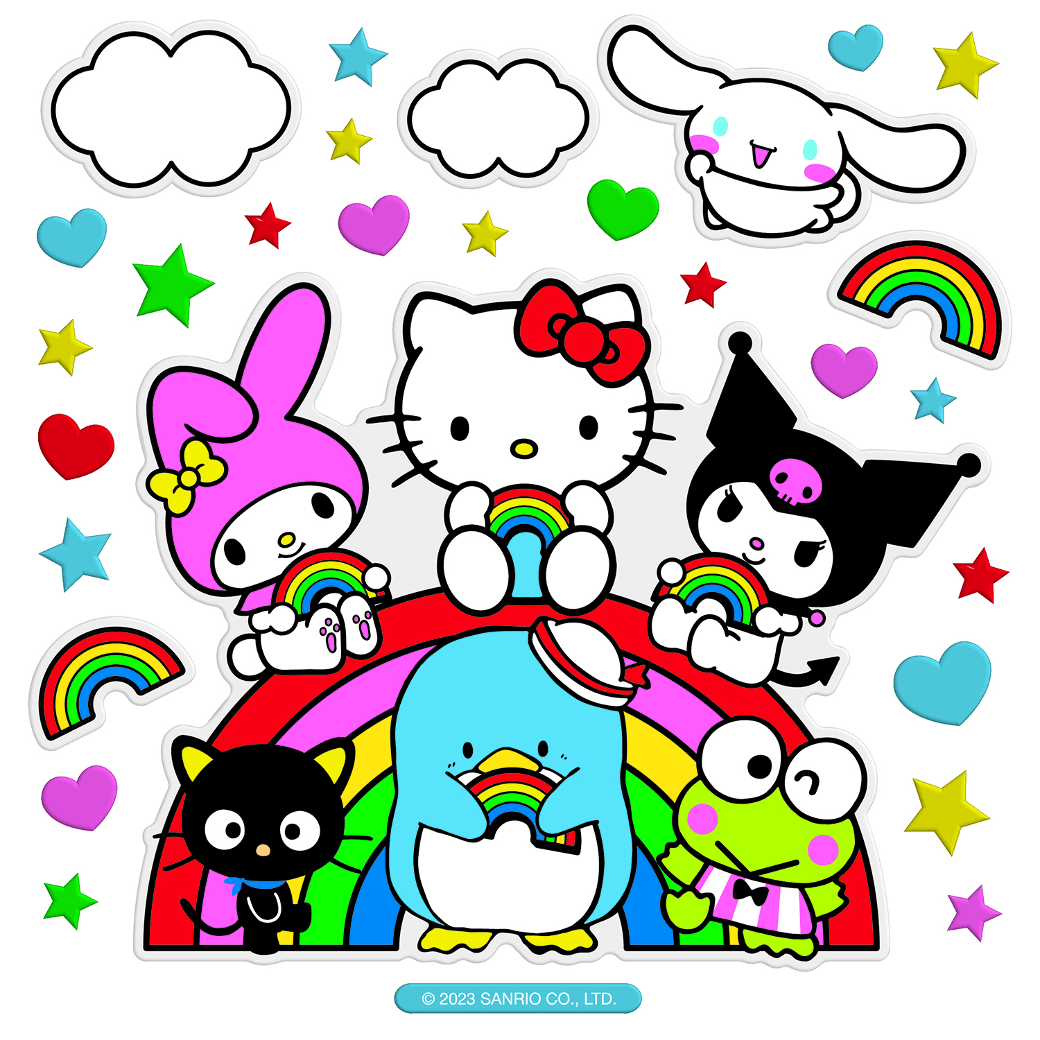 1500x1500 Hello Kitty & Friends