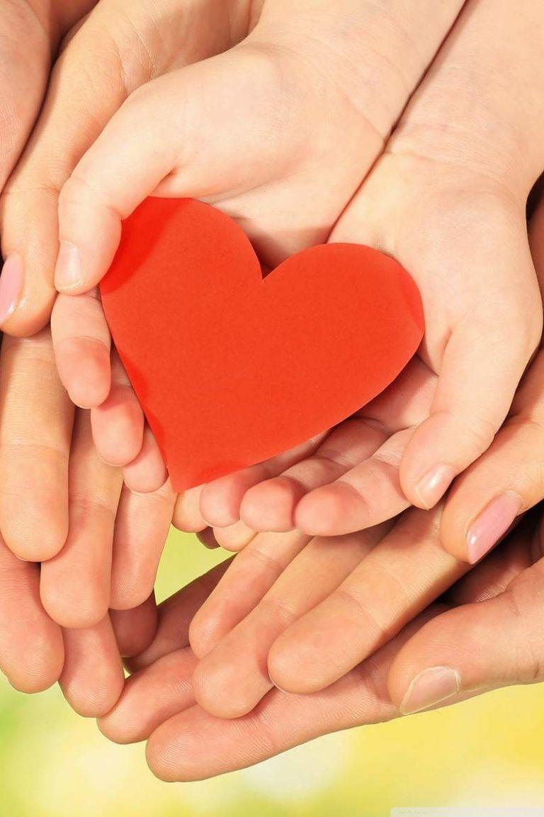 768x1152 Family Love Hands ❤ 4K HD Desktop Wallpaper for 4K Ultra HD