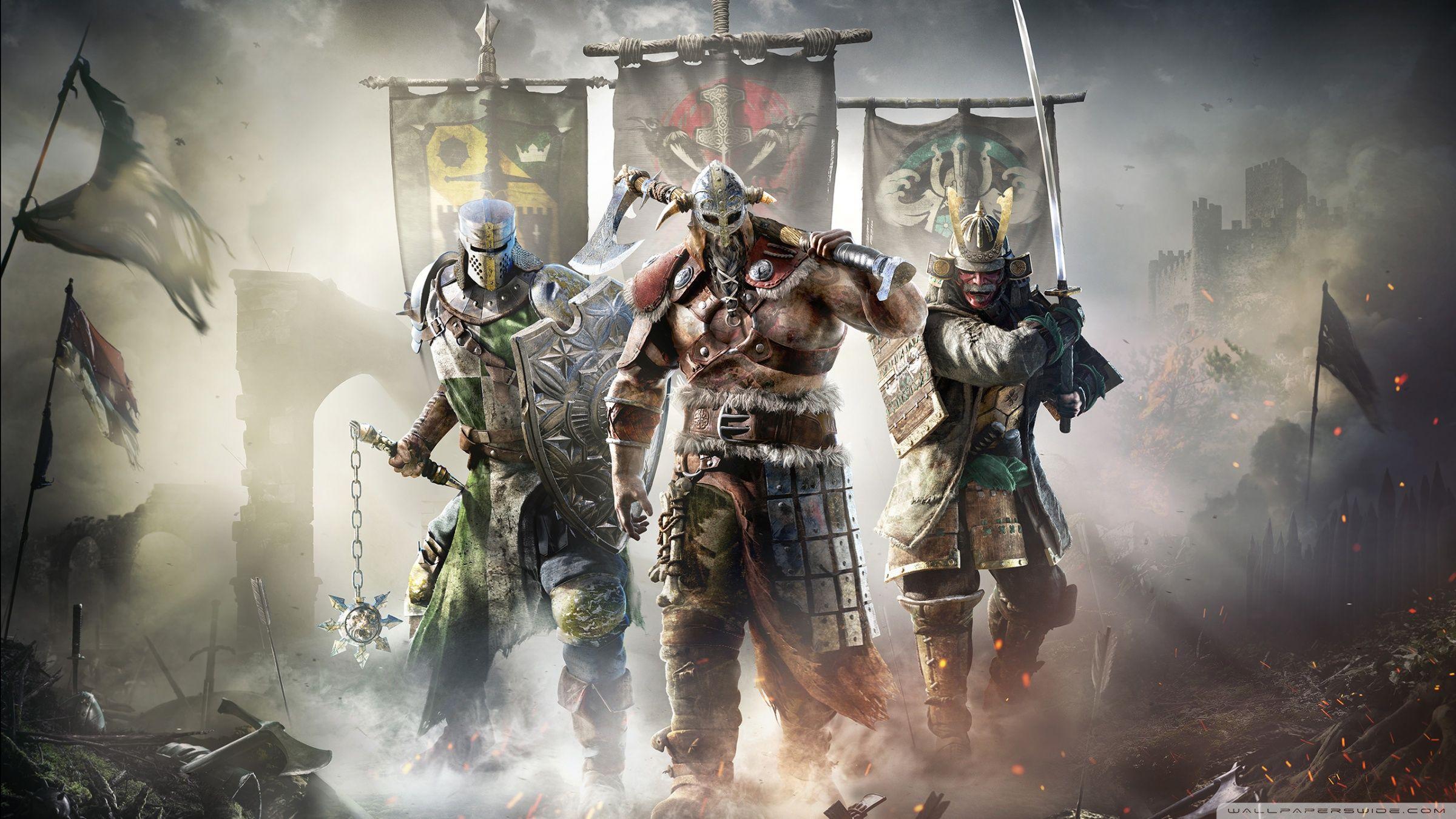 2400x1350 For Honor Warriors ❤ 4K HD Desktop Wallpaper for • Wide & Ultra