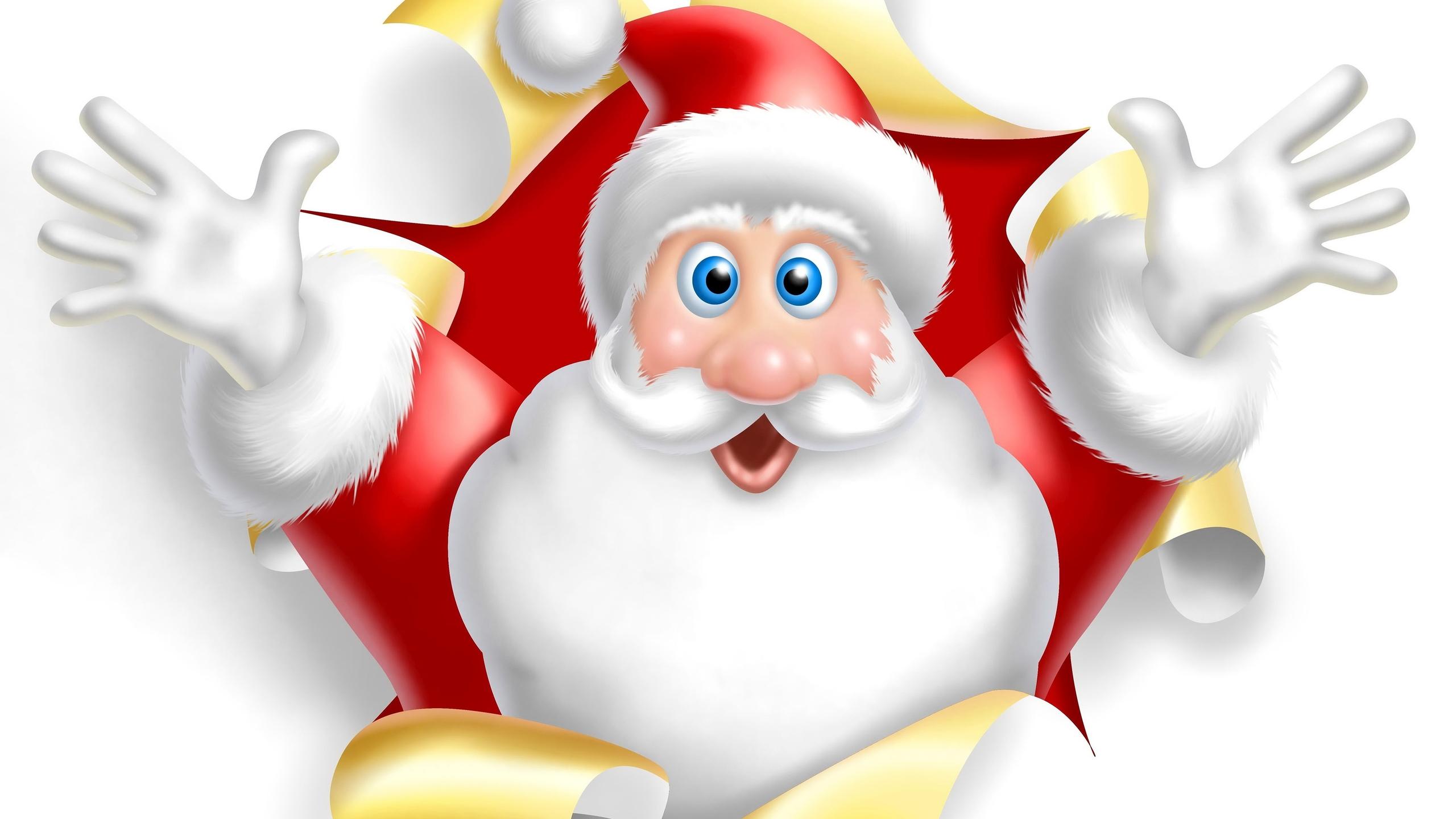 Santa Wallpapers Top Free Santa Backgrounds Wallpaperaccess