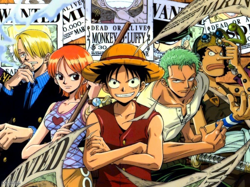 1024x768 One Piece PFP Wallpaper