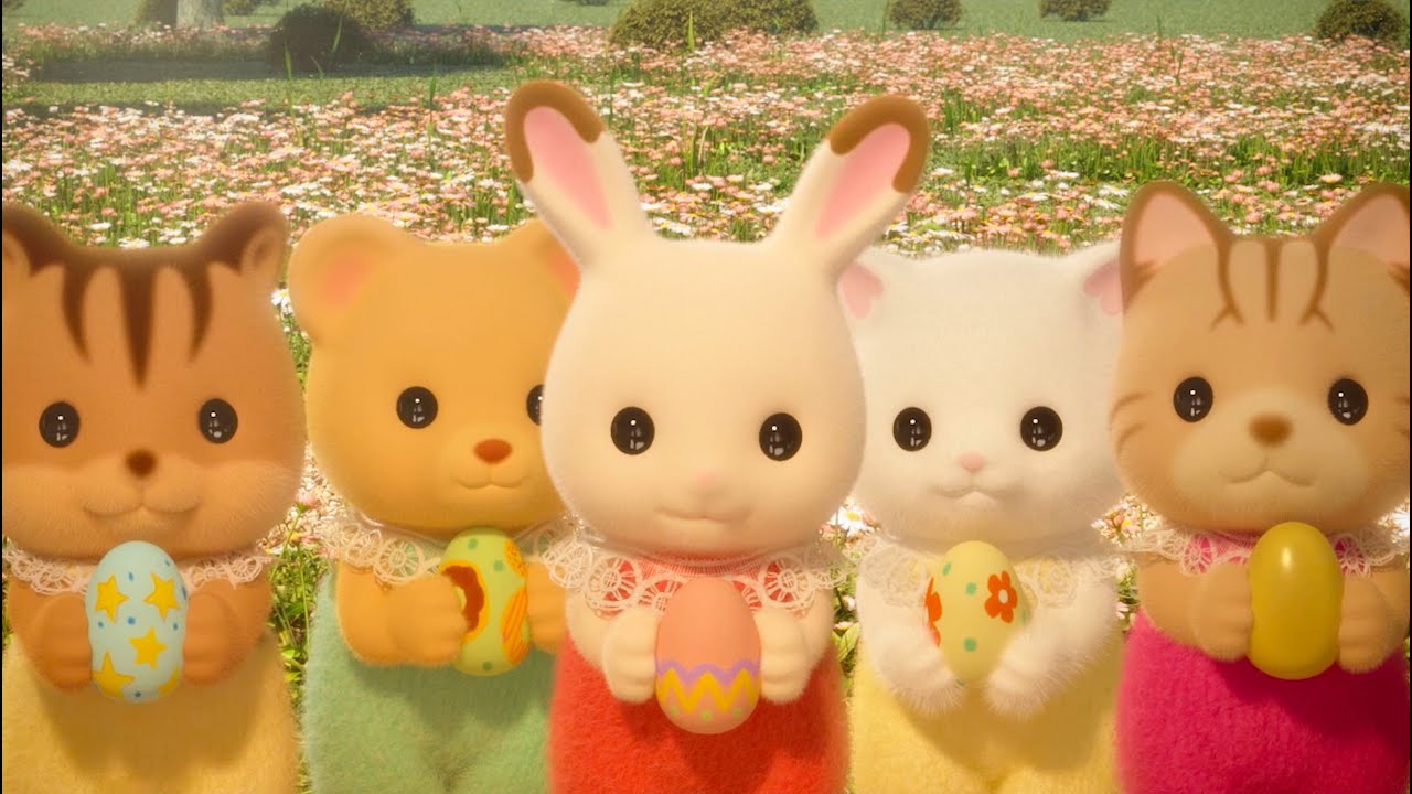 1280x720 Calico Critters Desktop Wallpaper