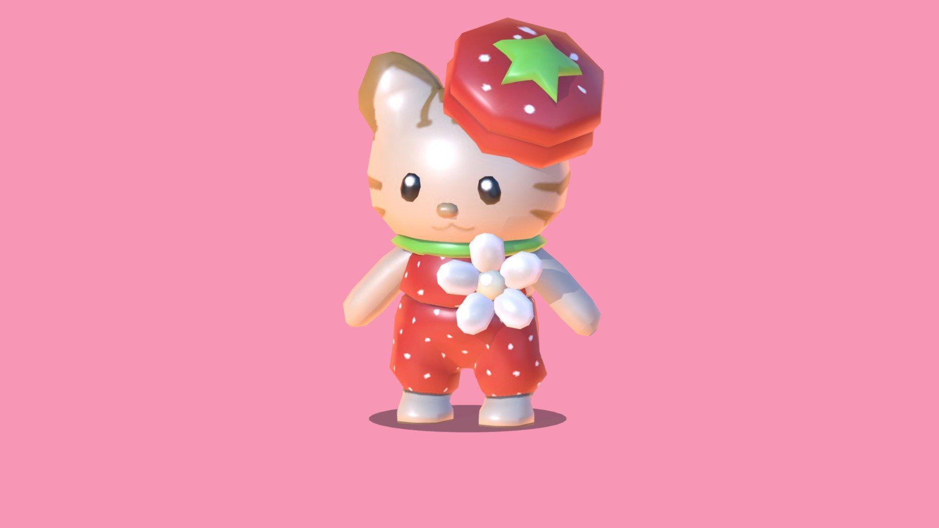 1920x1080 Calico Critter model by Miaru3D [46b1a03]