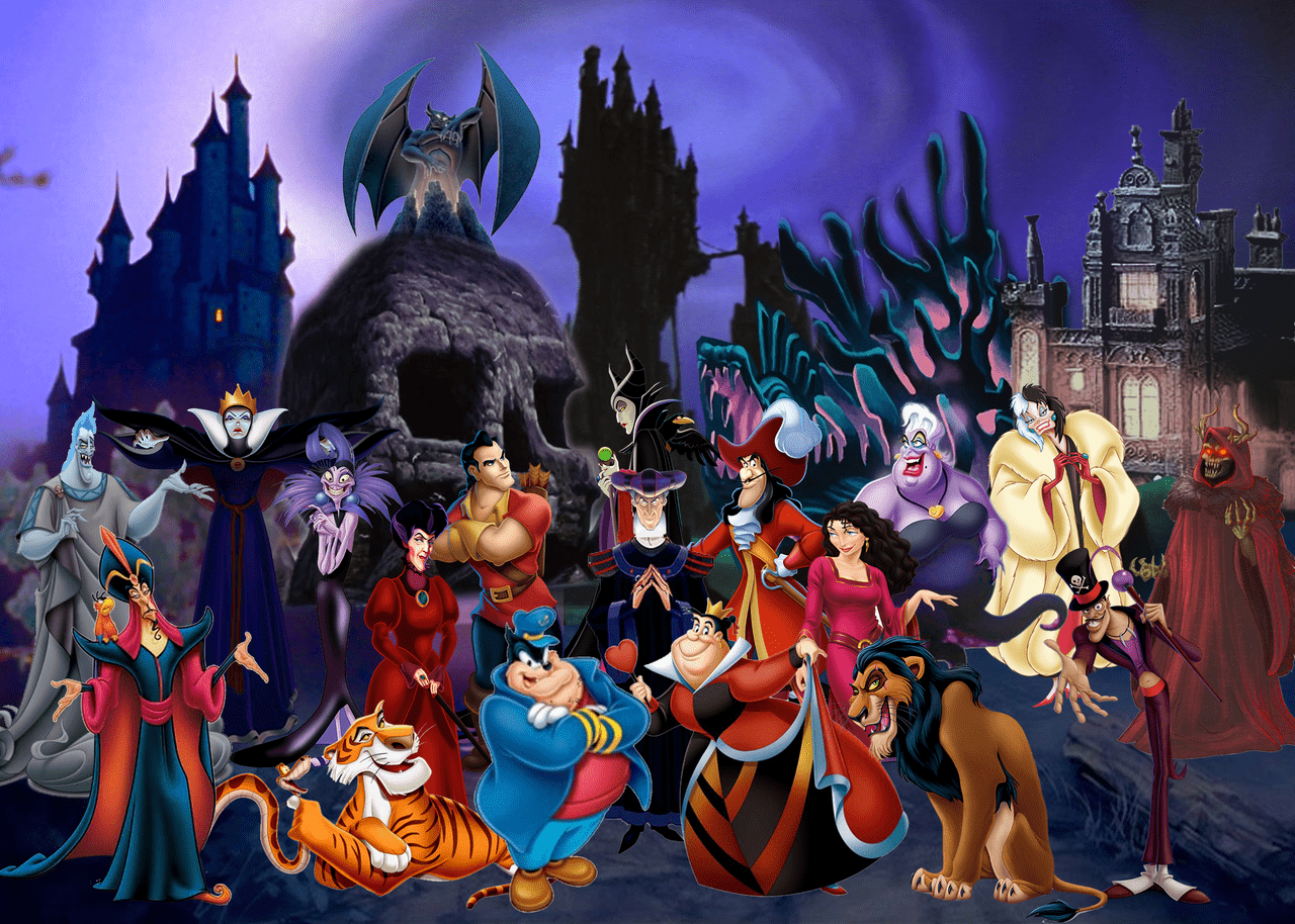 1280x914 Disney Villains Wallpaper
