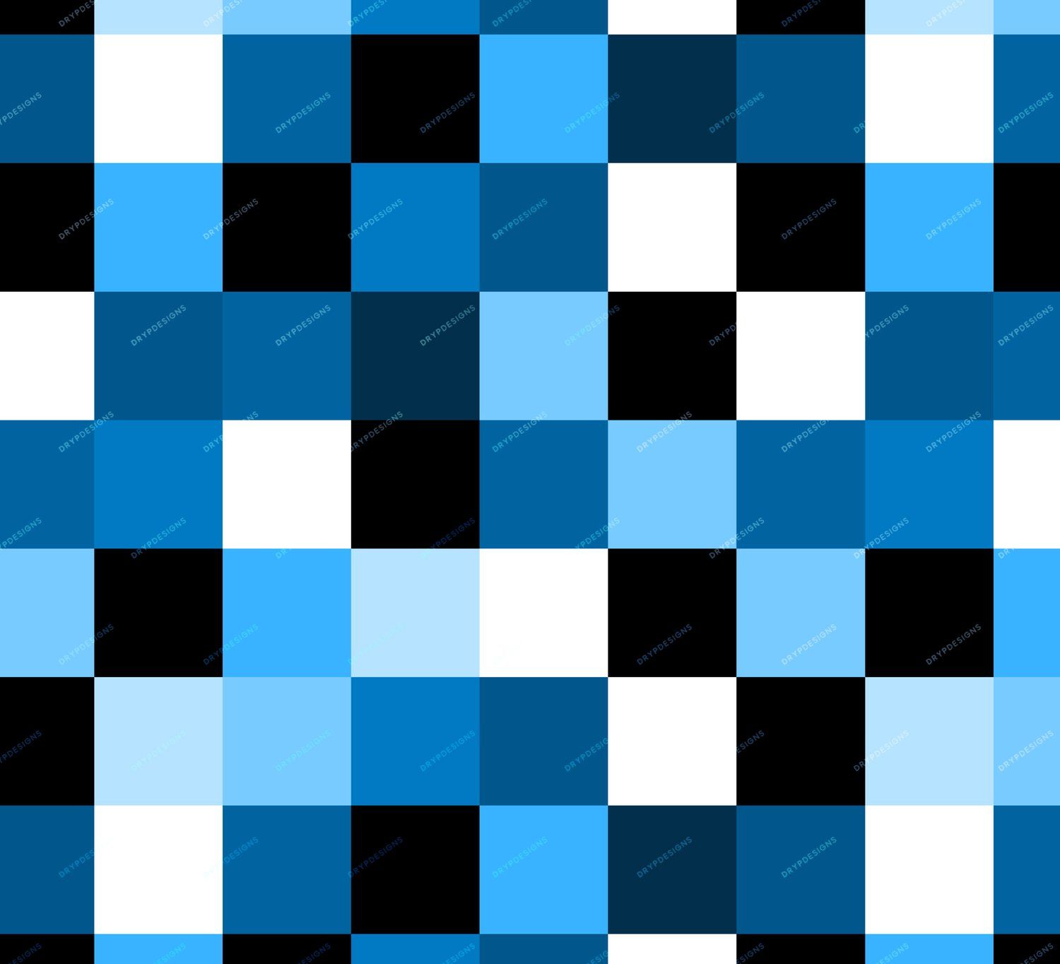 1500x1364 Blue Monochrome Checkerboard Seamless