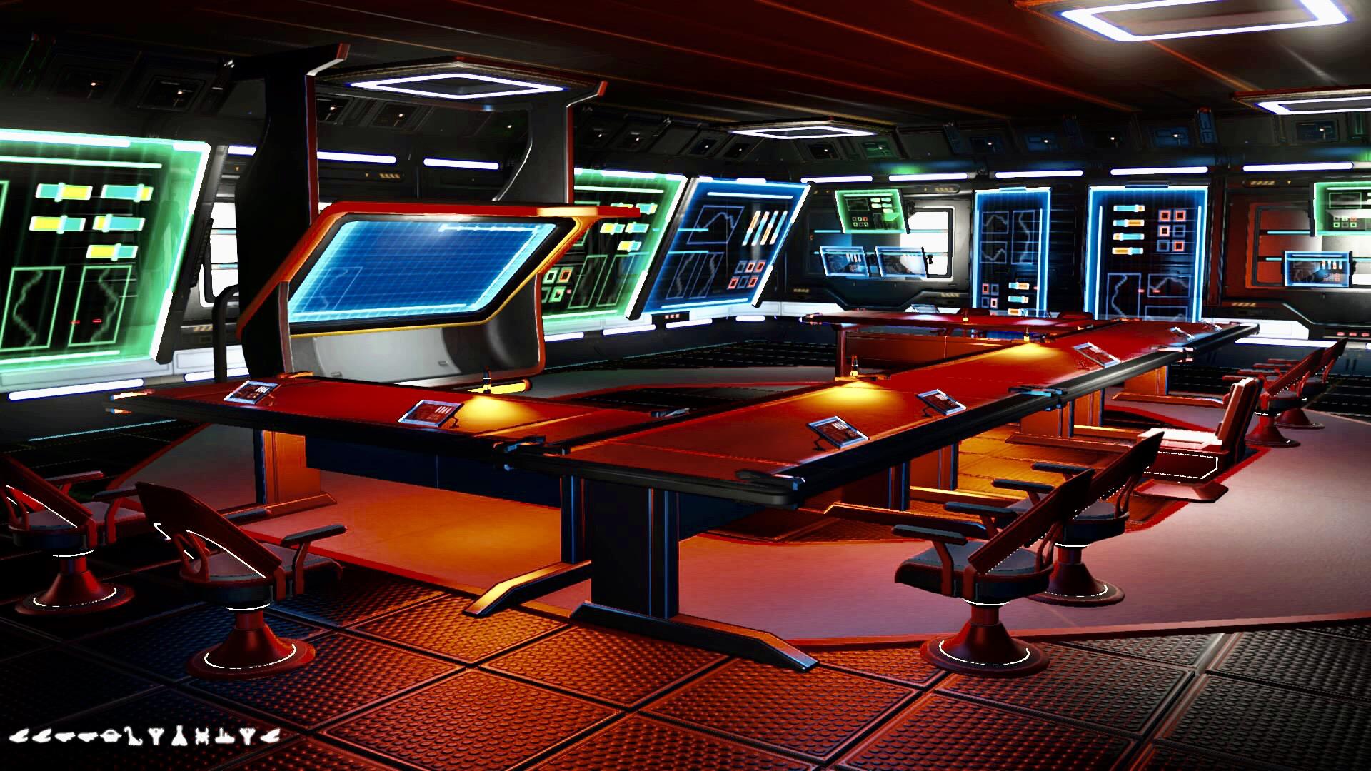 1920x1080 Made a war room on my freighter. I don
