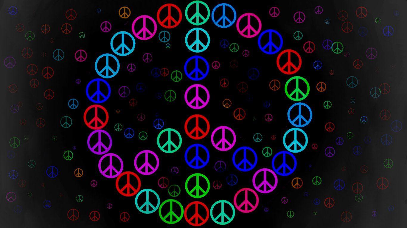 peace sign backgrounds for myspace