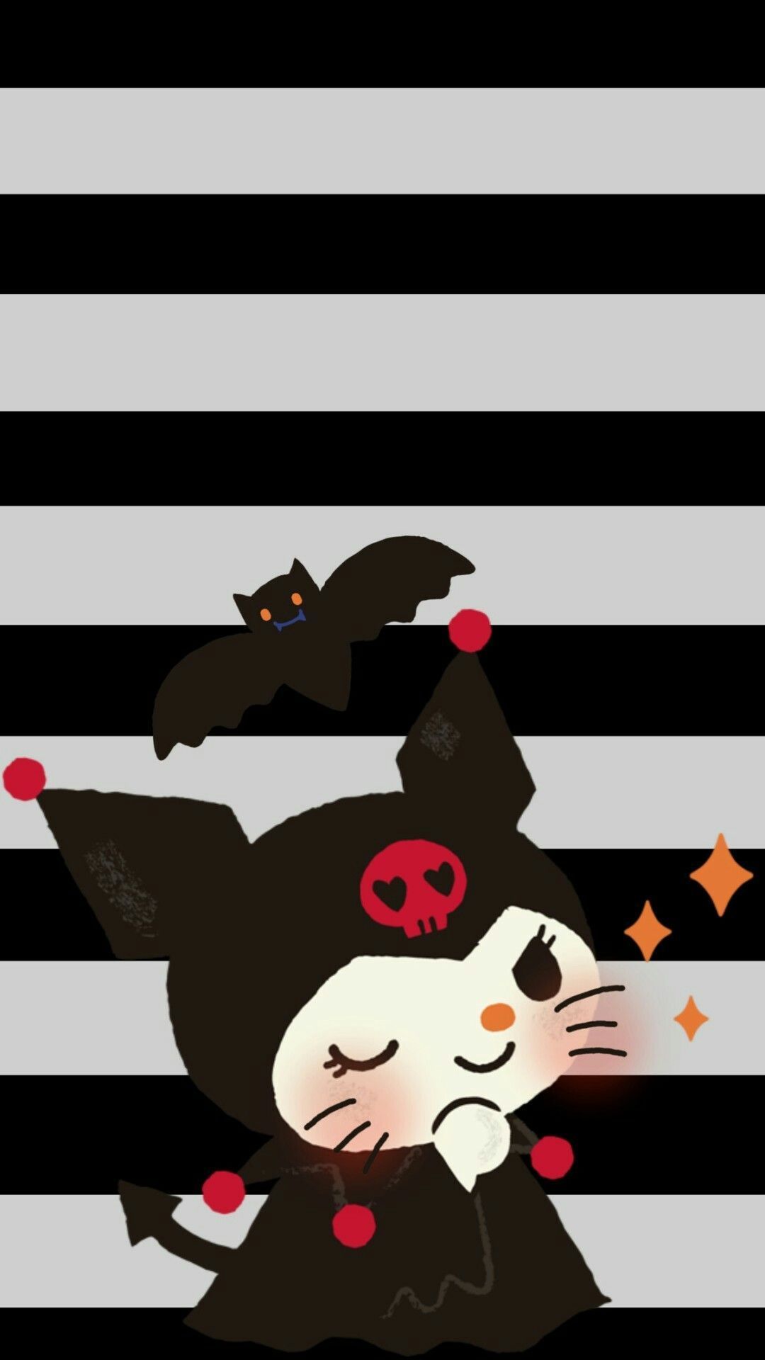 1080x1920 Halloween Kuromi Wallpaper