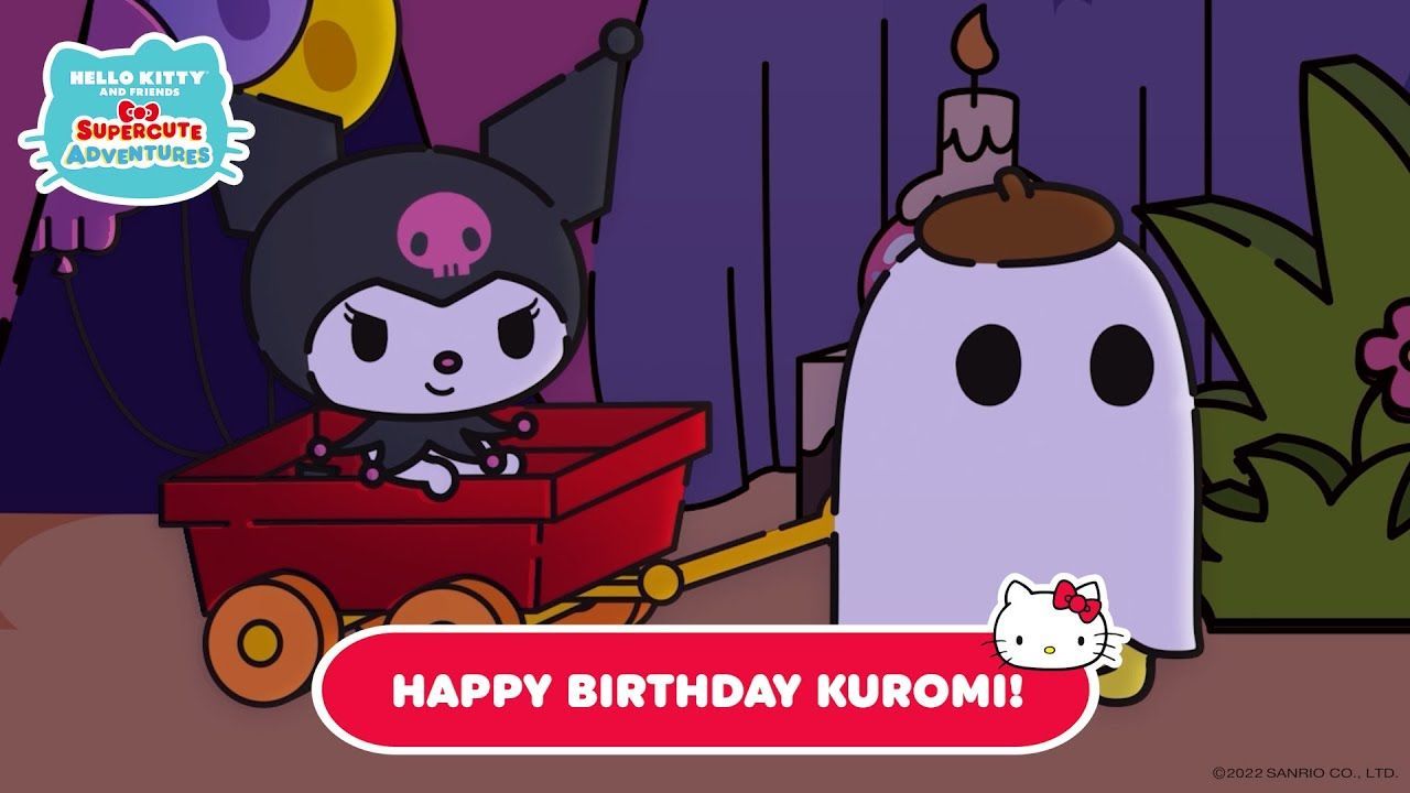 1280x720 Happy Birthday Kuromi!. Halloween