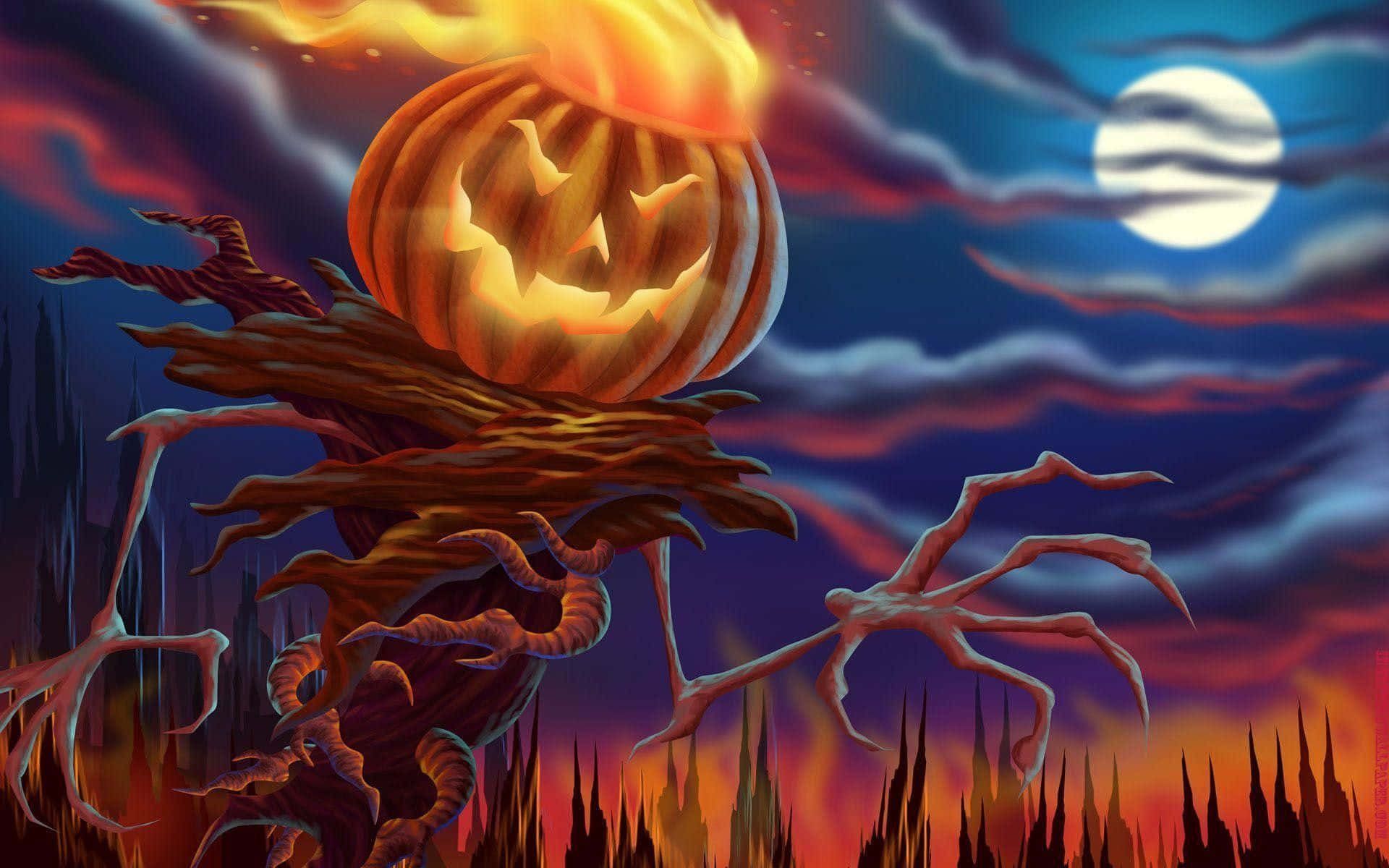 1920x1200 Animated Halloween Wallpaper