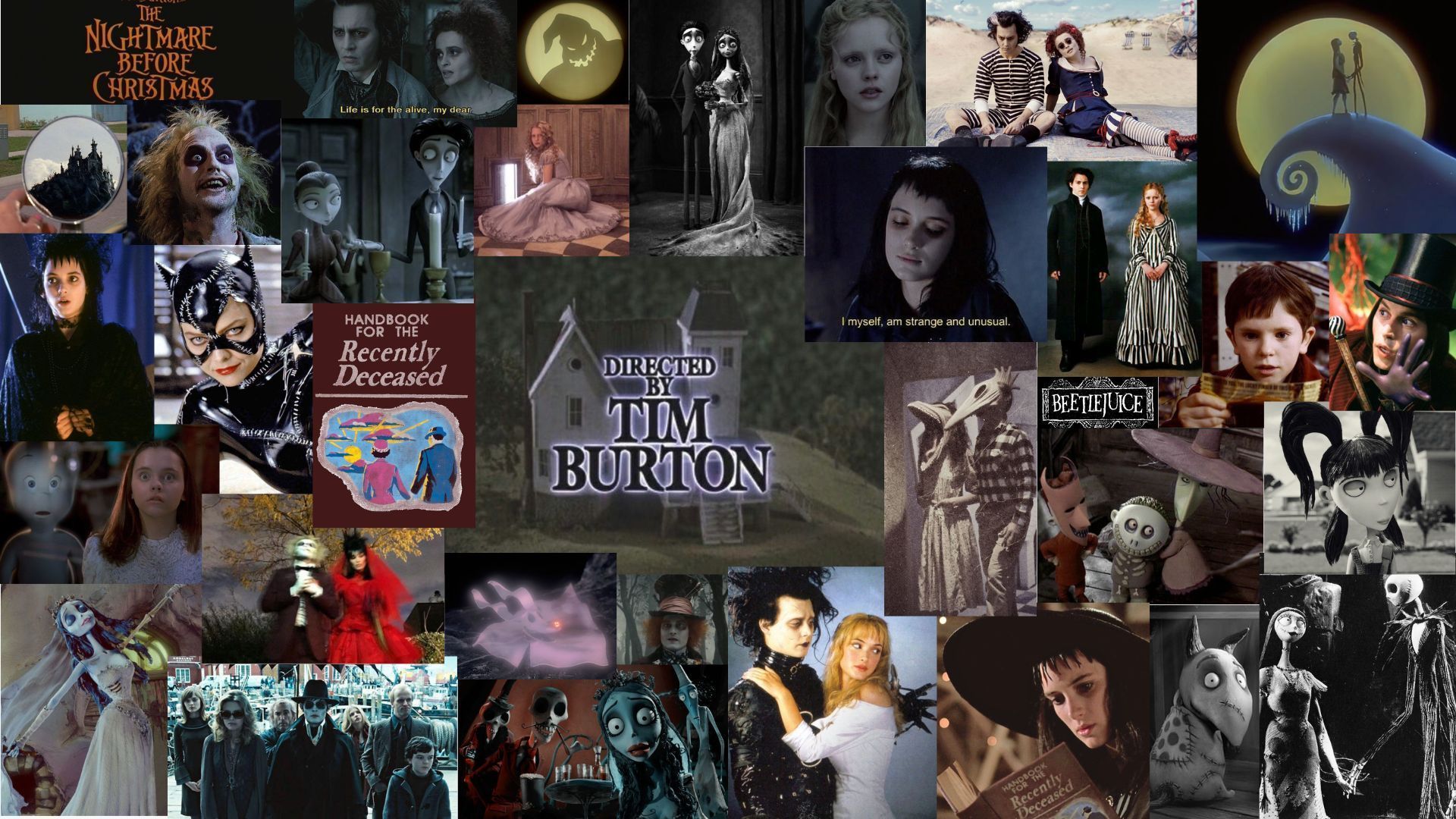 1920x1080 Tim Burton Movies. Halloween Wallpaper