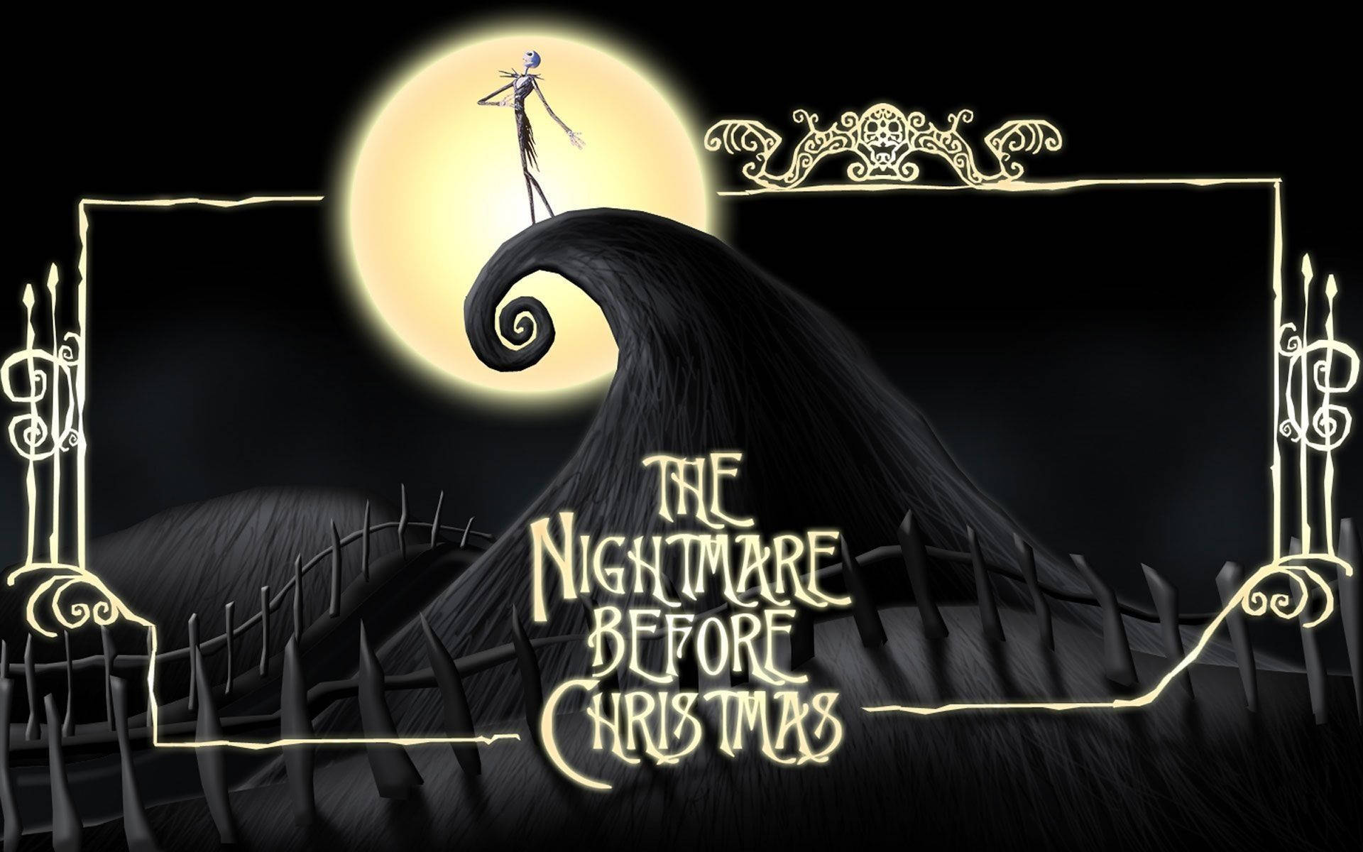 1920x1200 Nightmare Before Christmas Background