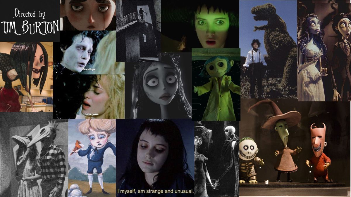 1200x675 Tim burton aesthetic wallpaper